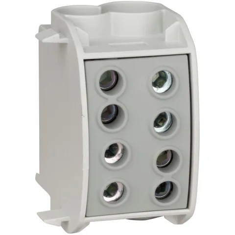 Clema de derivatie Cu-Al 70mmp 1P izolata Schrack IKA26310 / 080310-X-3 gri