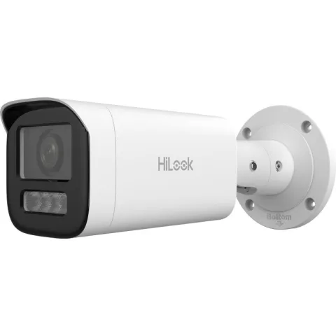 Camera IP bullet Hikvision HiLook IPC-B640HA-LZU 4 MP, lentila motorizata 2.8-12mm, slot card, microfon, IP67, dual light 50m, POE, Human and Vehicle