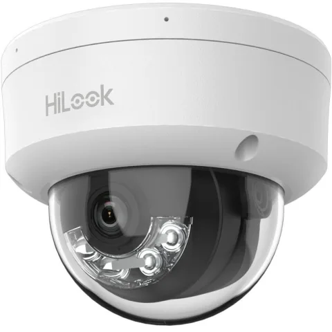 Camera IP Hikvision HiLook IPC-D120HA-LU, 2MP, lentila 2.8mm, dual light 30m, microfon, PoE, IP67, IK08