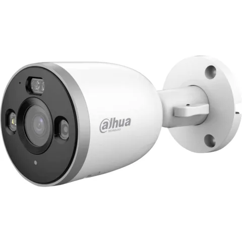 Camera Wi-Fi 6 Dahua IPC-F5D-PV-0360B, 5MP, lentila 3.6, IR + lumina alba 30m, microfon, difuzor, alarma, IP67