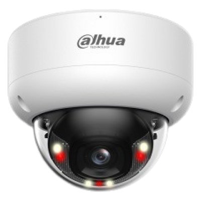 Camera IP Dahua IPC-HDBW3649E-AS-IL-0280B, 6MP, 2.8mm, Smart Dual Light (IR/WL 30m), SMD 4.0 + AI SSA, WizSense, microfon, slot card, IP67/IK10, PoE
