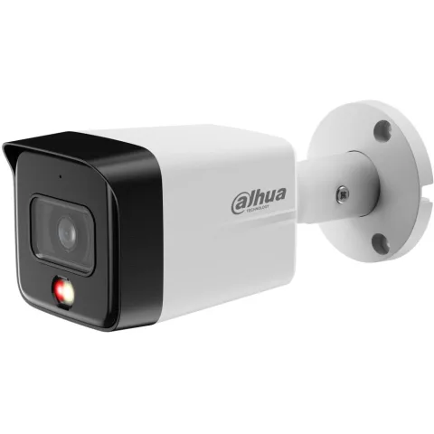 Camera IP Dahua IPC-HFW1839TC-A-IL-0280B-S6, 8MP, lentila 2.8mm, Smart Dual Light 30m, microfon, PoE, IP67