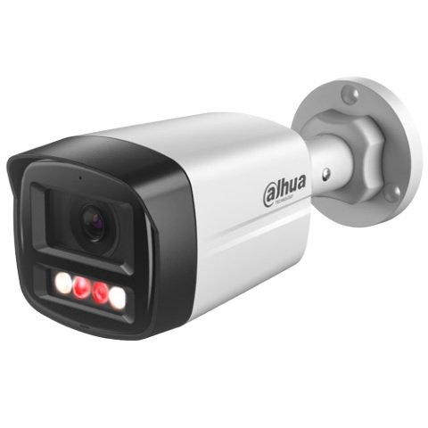 Camera IP Dahua IPC-HFW1239TL1-A-IL, 2MP, lentila 2.8mm, Smart Dual Light 30m, microfon, PoE, IP67