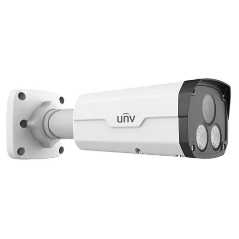 Camera IP seria ColorHunter, rezolutie 5 MP, lentila 4mm, LED 30M imagini color 24/7, SDcard, IK10 - UNV IPC2225SE-DF40K-WL-I0