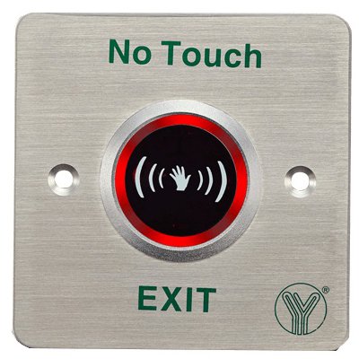 Buton de iesire incastrabil, fara atingere, cu infrarosu ISK-841C