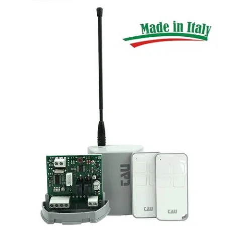Set receptor cu antena incorporata si 2 telecomenzi cu 4 canale TAU K-250T-RADIO2S