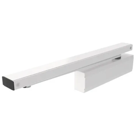 Amortizor de usa cu sina culisanta standard G-U OTS 735, alb