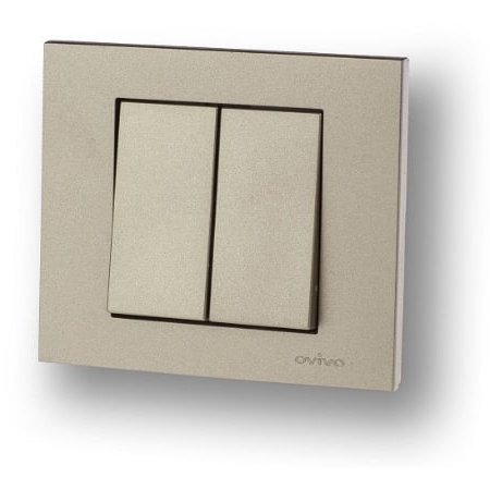 Comutator ST Grano Met Ovivo, 250V, 10A, IP20, titan
