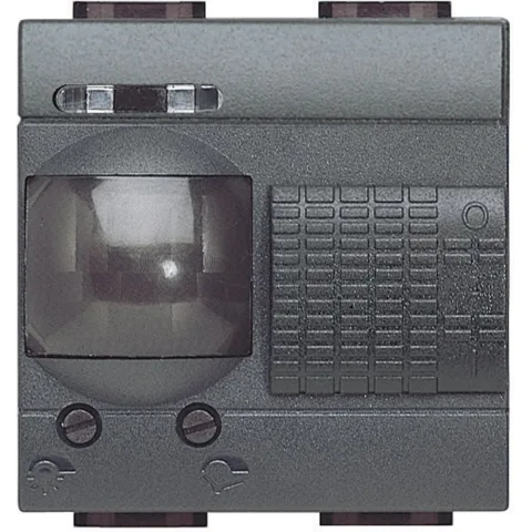 Senzor de miscare cu infrarosu pasiv Bticino Living Light L4432, antracit