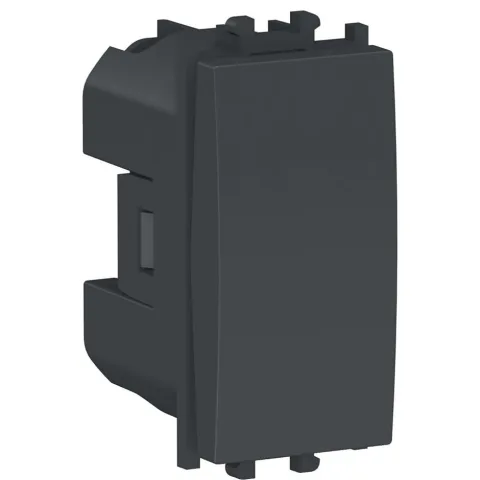 Intrerupator cap scara 1 modul Schneider Easy Styl LMR0104003, negru