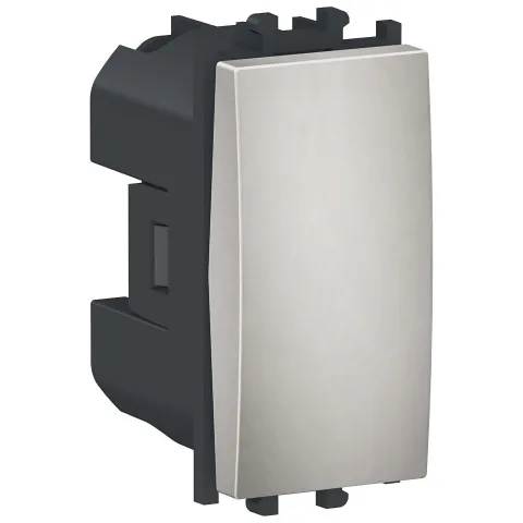 Intrerupator cu revenire 1 modul Schneider Easy Styl LMR0120004, argintiu