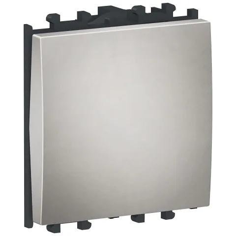 Intrerupator cu revenire 2 module Schneider Easy Styl LMR0220004, argintiu