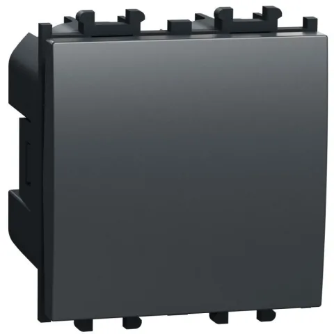 Intrerupator cap cruce 2 module Schneider Easy Styl LMR1901003, negru