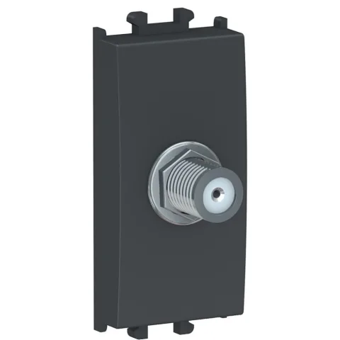 Priza SAT, tip F 1 modul Schneider Easy Styl LMR6128003, negru