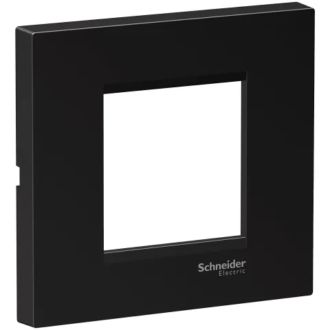 Rama plata 2 module Schneider Easy Styl LMR7262005, negru metalic