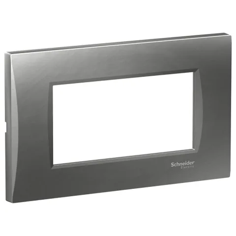 Rama curbata 4M Schneider Easy Styl LMR7364006, gri fumuriu