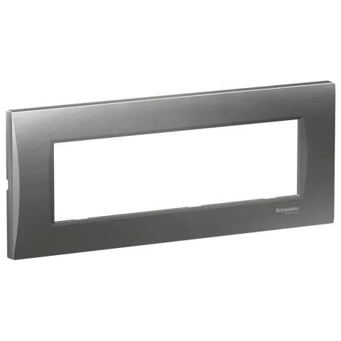 Rama curbata 7M Schneider Easy Styl LMR7367006, gri fumuriu
