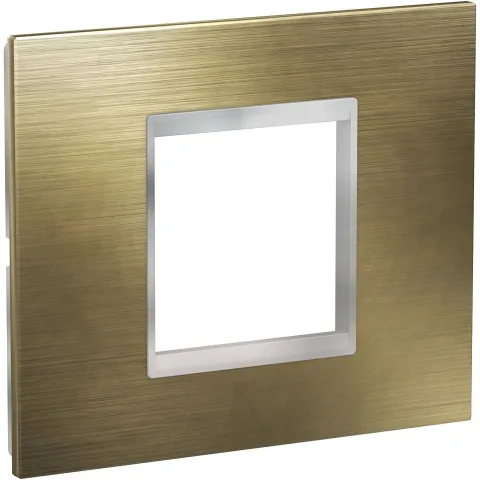 Rama inox 2M Schneider Easy Styl LMR7722038, bronz/crom