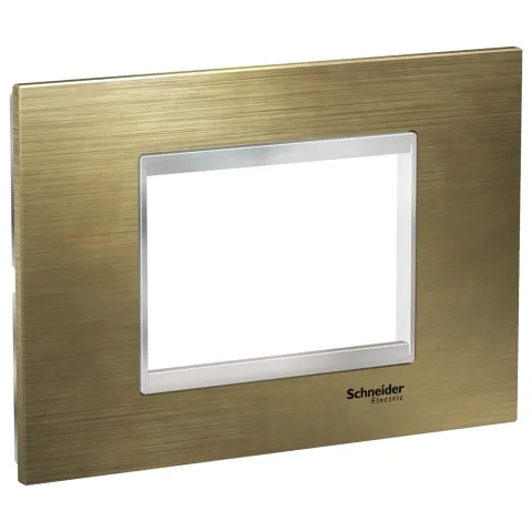 Rama inox 3M Schneider Easy Styl LMR7723038, bronz/crom