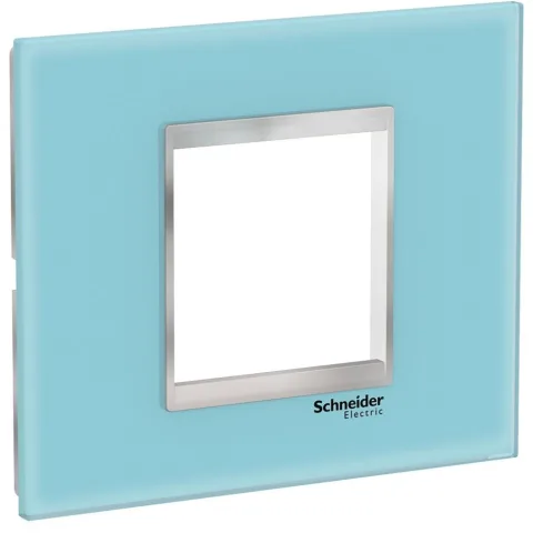 Rama sticla 2M Schneider Easy Styl LMR7912038, albastru/crom