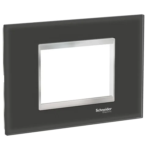 Rama sticla 3M Schneider Easy Styl LMR7933038, negru/crom