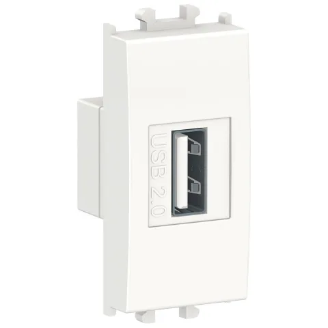 Priza transfer date USB 1M Schneider Easy Styl LMR9810001, alb