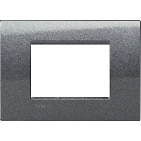 Rama ornament 3 module Bticino Living Light LNA4803AC, otel