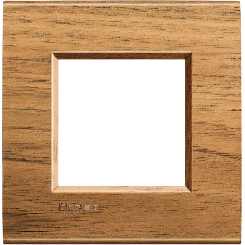 Rama ornament 2 module Bticino Living Light LNA4802LNC, nuc american