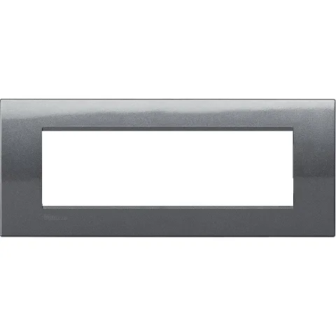 Rama ornament 7 module Bticino Living Light LNA4807AC, otel
