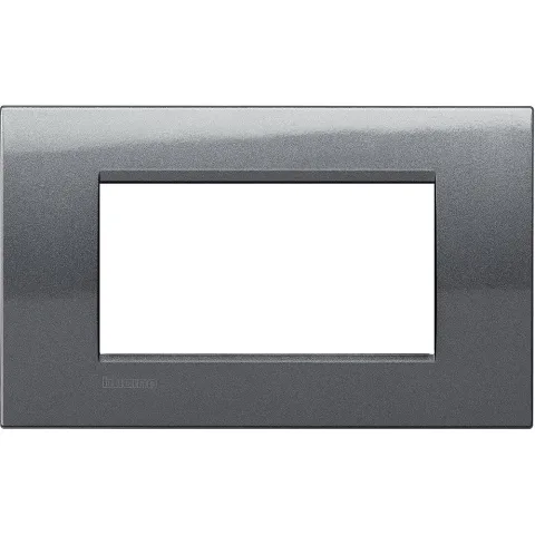 Rama ornament 4 module Bticino Living Light LNA4804AC, otel