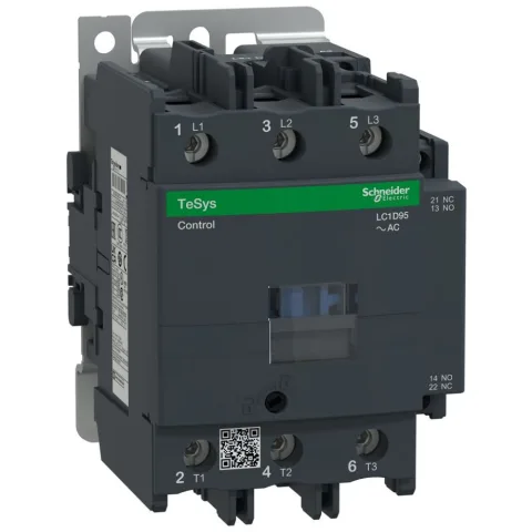 Contactor TeSys D 3P 95A AC-3 440V - aux 1NO+1NC, bobina 230V 50Hz Schneider LC1D95P5
