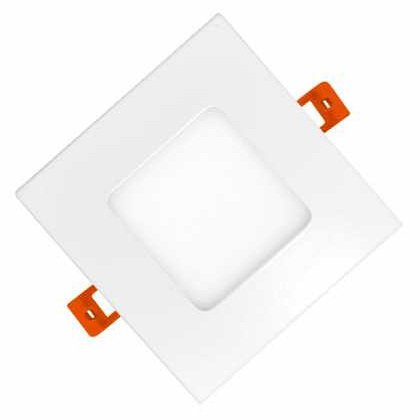 Panou LED Well patrat incastrabil 6W 121x121mm 4000K 330lm LEDPSN-126-SMOOTH-WL