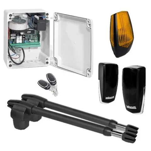 Kit automatizare poarta batanta Motorline LINCE600-24V-KIT 2x4m uz intensiv