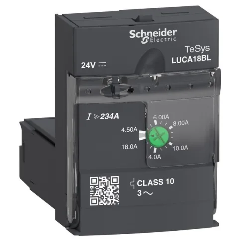 Unitate de comanda standard LUCA - clasa 10 - 4.5...18 A - 24 V c.c. Schneider