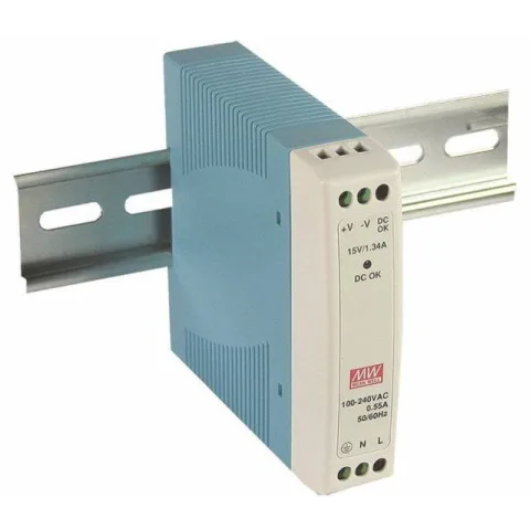 Sursa de alimentare 5V-2A MeanWell MDR-10-5