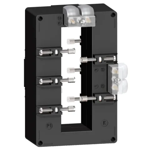 Transformator de curent tropicalizat 2000/5 iesire dubla pentru bari colectoare 127x38 Schneider METSECT5DB200