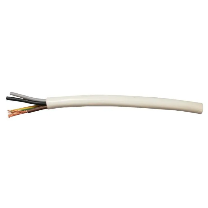 Cablu electric litat (multifilar) de cupru MYYM / H05VV-F 4x1.5 / 10m