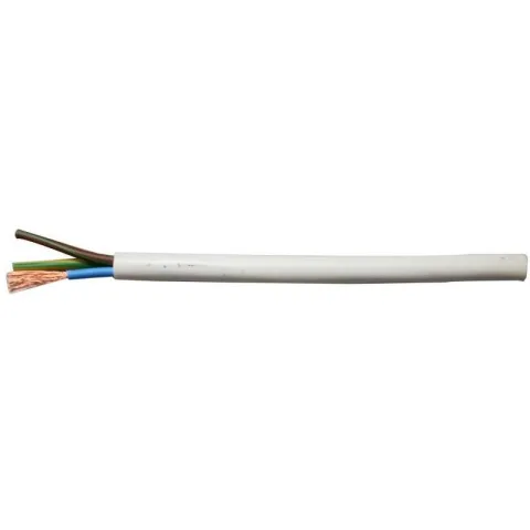 Cablu electric litat (multifilar) de cupru MYYM / H05VV-F 3x1.5 / 10m