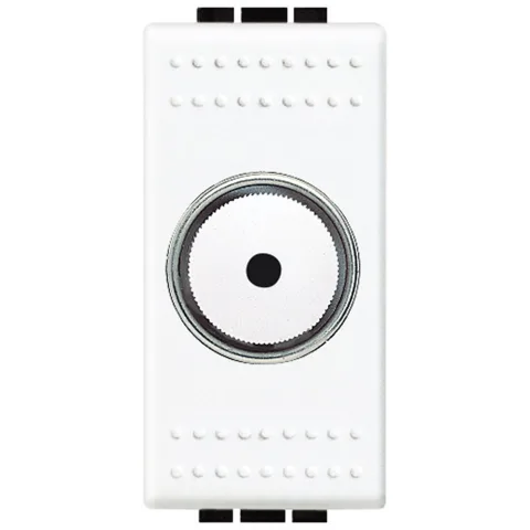Variator rezistiv 500W+cap scara Living Light Bticino N4402N, alb