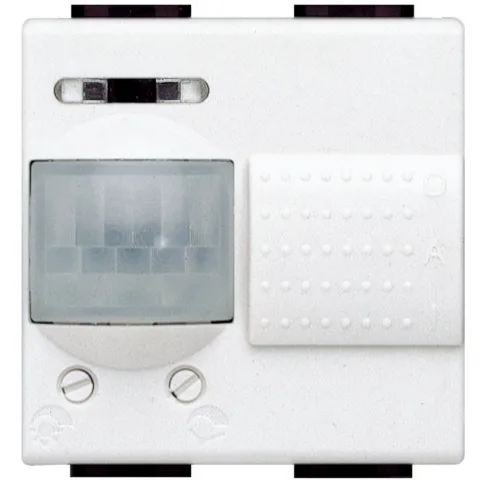 Senzor de miscare 2 module Living Light Bticino N4432, alb