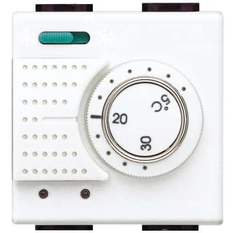 Termostat ambianta 1ND 2A Living Light Bticino N4442, alb
