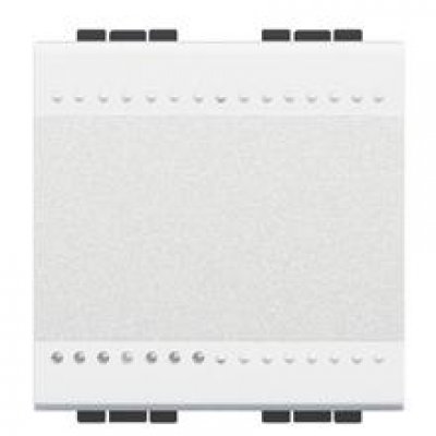 Intrerupator cap scara 2M Living Light Bticino N4003M2N, alb