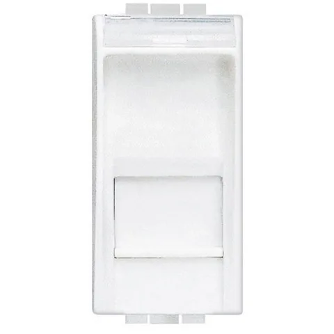 Priza date RJ45 Cat5e FTP Bticino Living Light N4279C5F, alb