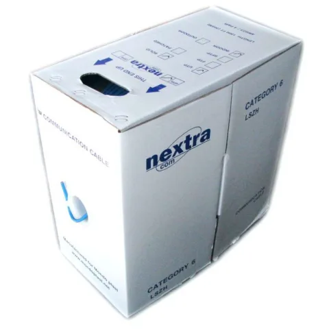 Rola 305 ml cablu U/UTP cat6 - LSNH, cupru solid, FLUKE PASS nextraCOM - XTUTP6-LSZH