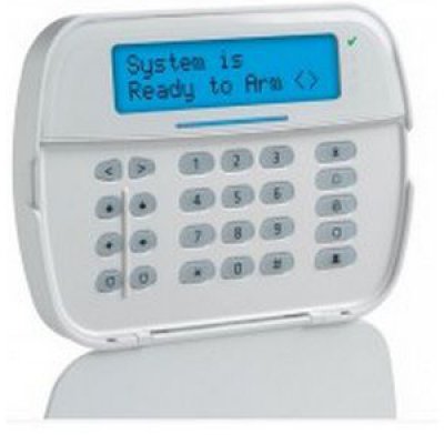 Tastatura LCD cablata, 32 caractere alfanumerice, 128 de zone DSC NEO-LCD / HS2LCD