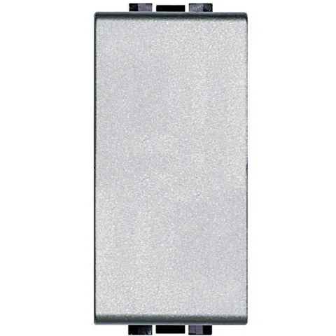 Buton cu revenire dublu Bticino Living Light NT4036 / NT4036N, argintiu