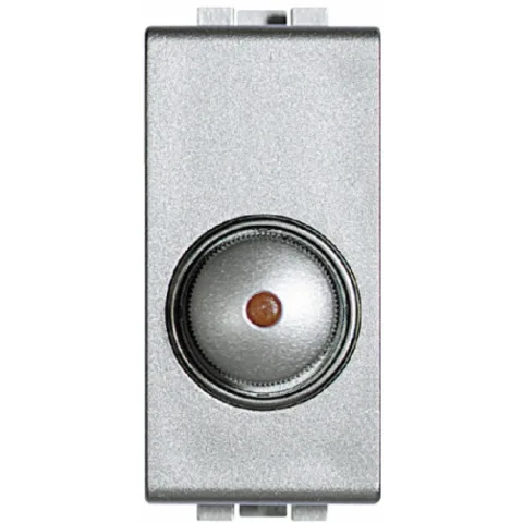 Variator rezistiv 100-500W Bticino Living Light NT4406, argintiu