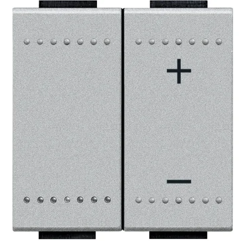 Variator cu comanda tactila Bticino Living Light NT4408N, argintiu