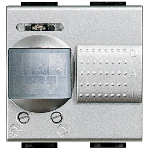 Detector de miscare + releu iesire 2M Bticino Living Light NT4432, argintiu