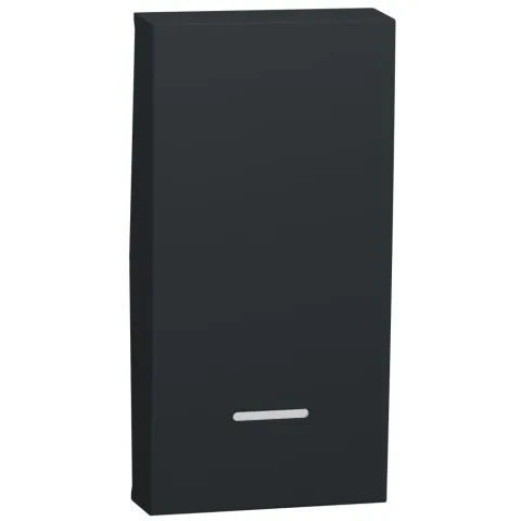 Clapeta pentru intrerupator indicator luminos 1 modul Schneider Noua Unica NU910054N, antracit